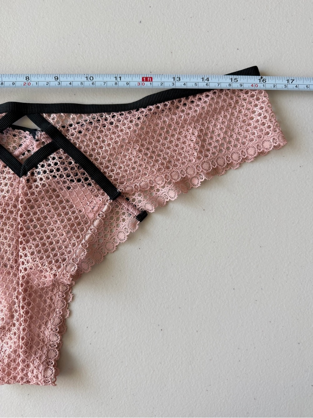 Victoria’s Secret Very Sexy Strappy Lace Cheeky Panty XL NWT - Picture 8 of 9